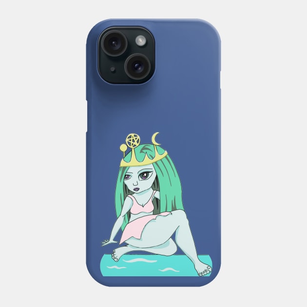 High Priestess Phone Case by macpeters