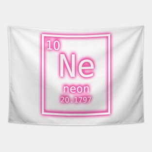 Neon Element Light Pink Periodic Table Chemistry Nerd Costume T-Shirt Tapestry