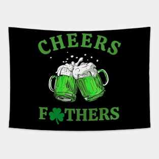 Cheers Fathers St Patrick's Day Funny Men Beer Drinking Mugs Tapestry