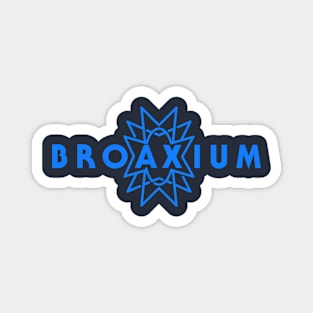 BROAXIUM LOGO-BLUE Magnet