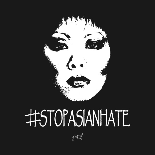 Discover #STOPASIANHATE (Solid Black) by Swoot - Stopasianhate - T-Shirt