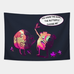 Awkward yeti Tapestry