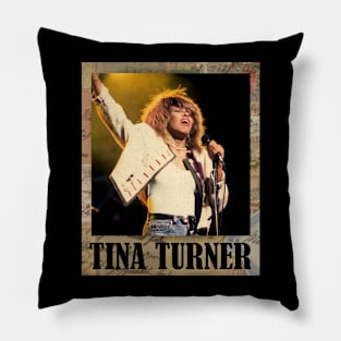 Tina Turner // Vintage Frame Pillow