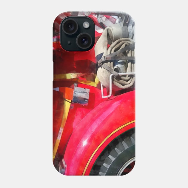 Fire Axe and Hose Phone Case by SusanSavad