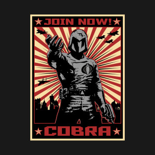 COBRA PROPAGANDA POSTER STYLE T-Shirt