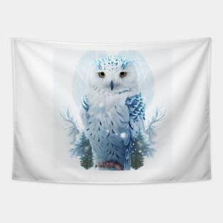 Snowy Owl Tapestry