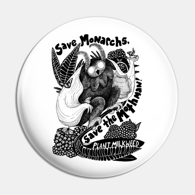 Save the Monarchs, Save the Mothman, Plant Milkweed! Pin by Ballyraven