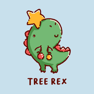 T-rex is a Christmas tree rex T-Shirt