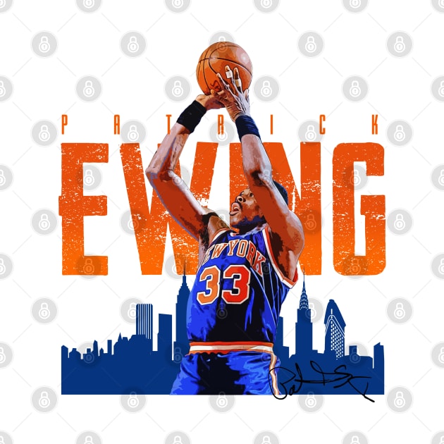 Patrick Ewing by Juantamad