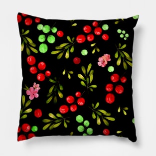 Berries Pattern Pillow