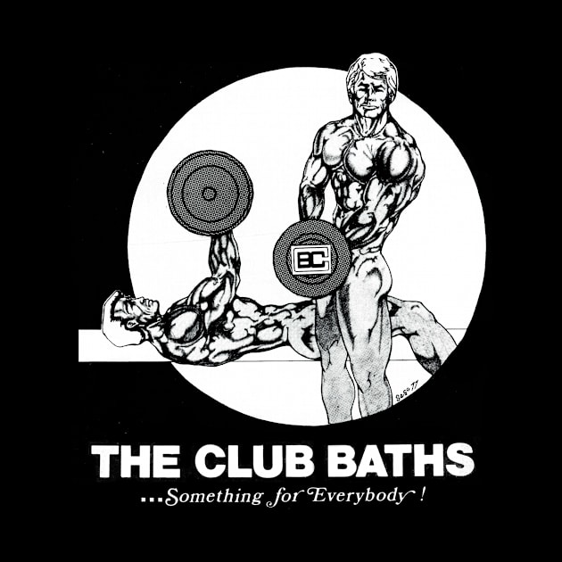 The Club Baths Vintage Retro Gay LGBT by WearingPride