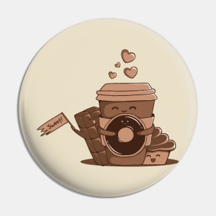 Caffeinated Love Pin