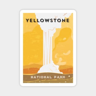 Yellowstone National Park, Wyoming, USA Magnet