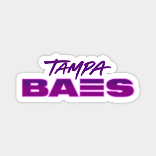 Tampa Baes Logo Magnet