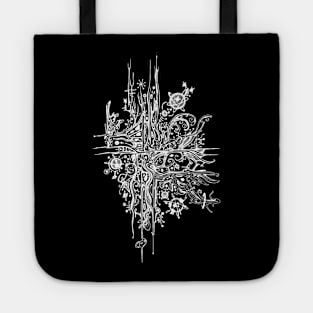 Abstract doodle art Tote