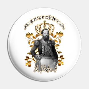 Dom Pedro of Brazil Emperor Pin