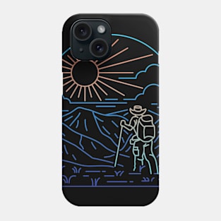 Hiker (Gradient) Phone Case