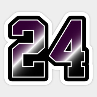 Number 24 Stickers for Sale