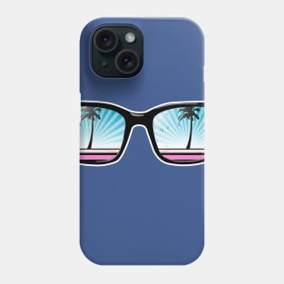 Retro glasses Phone Case