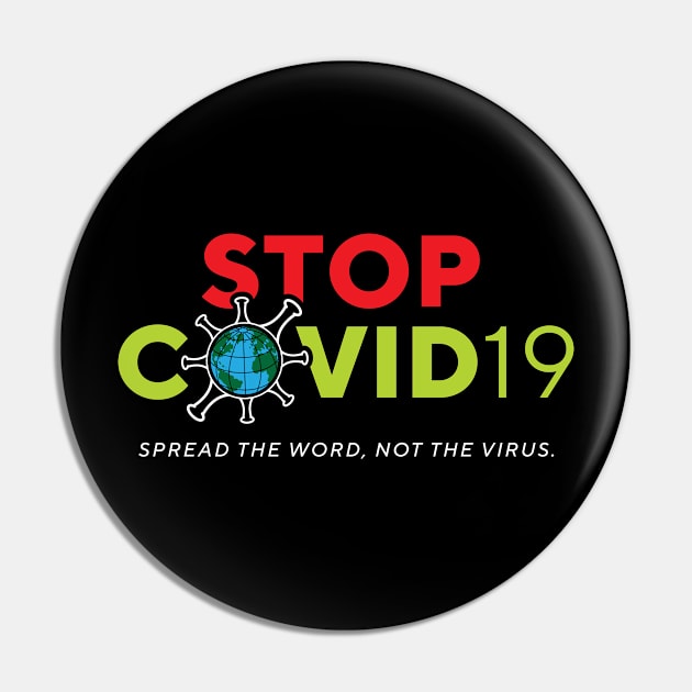 Stop the spread of COVID19 Pin by Retron