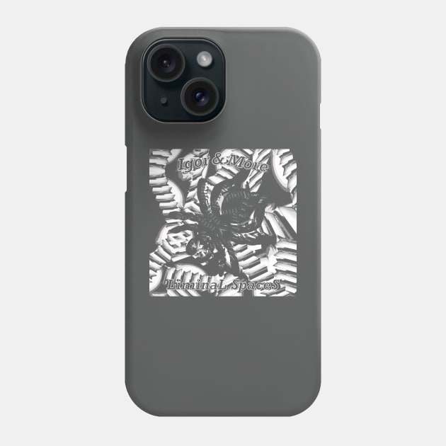 Igor & More Tarantula Liminal Spaces White Phone Case by IgorAndMore