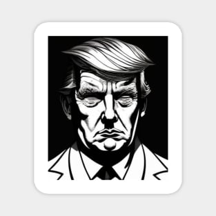 trump mugshot Magnet