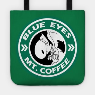 Blue Eyes Mt Coffee Tote