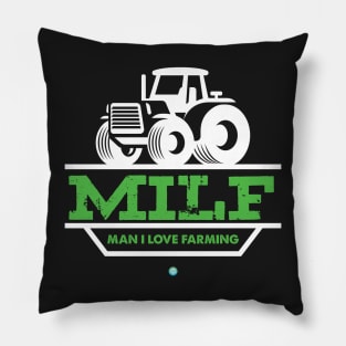 Cool Farm Tractor Man i love farming Gift Pillow