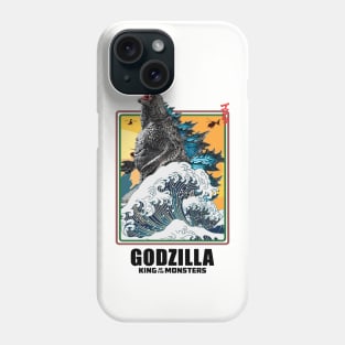 giant monsters big wave Phone Case