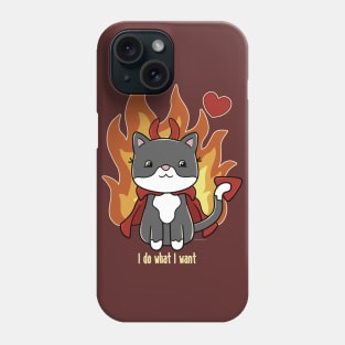 Devil Cat Phone Case