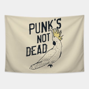 Punk's not Dead Parrot Tapestry