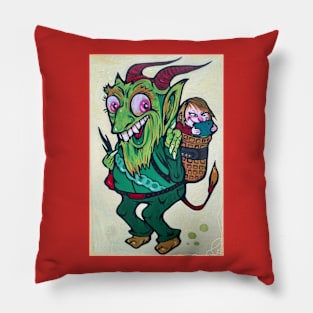 Krampus Pillow