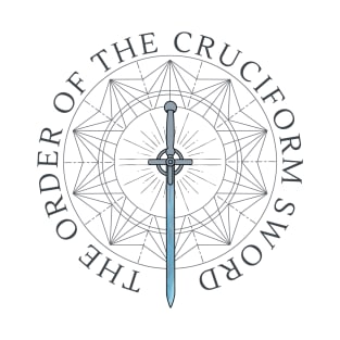 The Order of the Cruciform Sword logo OCS - warrior nun - ava silva and sister Beatrice, avatrice, netflix T-Shirt