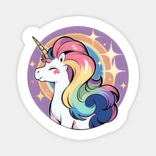 Unicorn Rainbow 05 Magnet