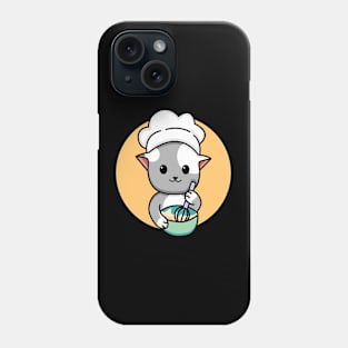 cat chef Phone Case