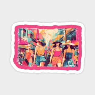 Modern Shopping Spree Magnet