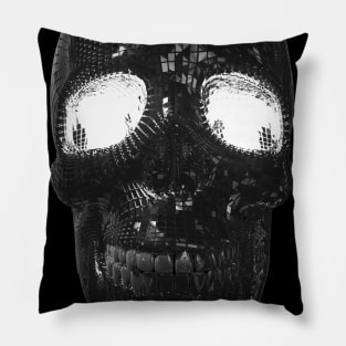 Black Skull Pillow