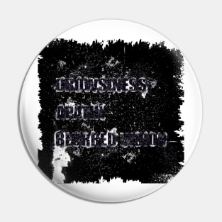 Drowsiness, apathy, blurred vision Pin