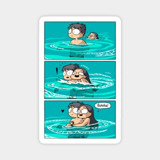 Swim and Love Magnet