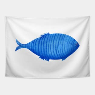 Blue fish Tapestry