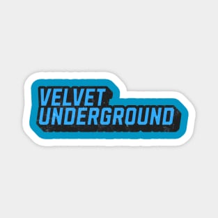 Velvet Under Blue Magnet