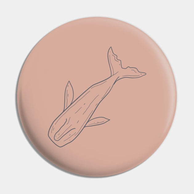 Sperm Whale 3 Pin by ArtDary