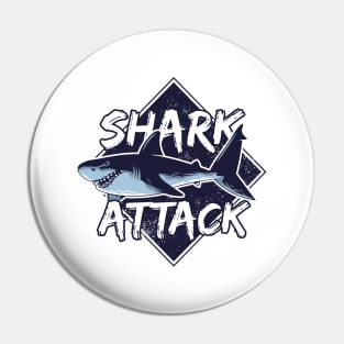 Shark Attack Pin