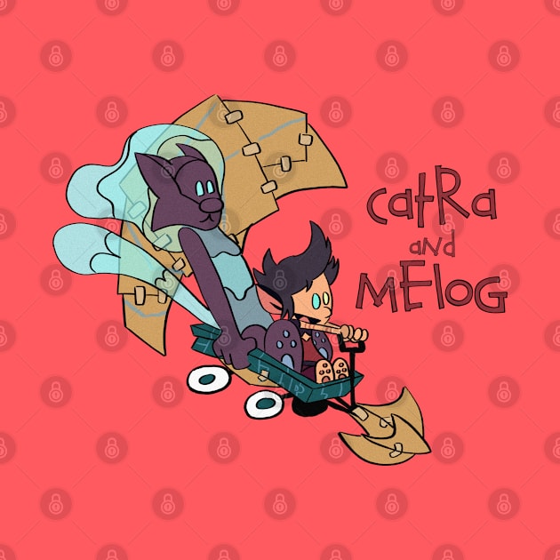 Catra and Melog Skiff by Sepheria