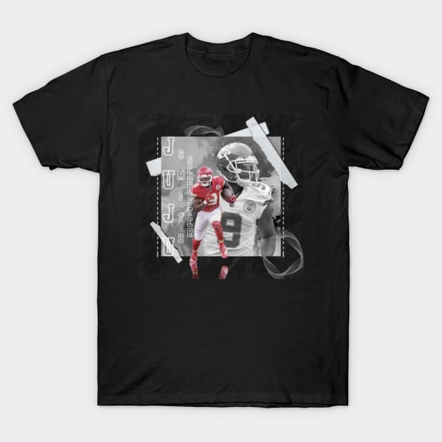 Rinkha Juju Smith-Schuster Football Paper Poster Chiefs 3 T-Shirt