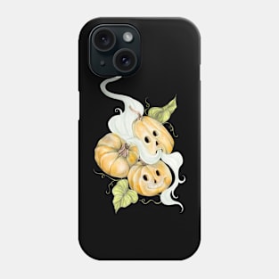 Vintage Halloween Pumpkins Phone Case