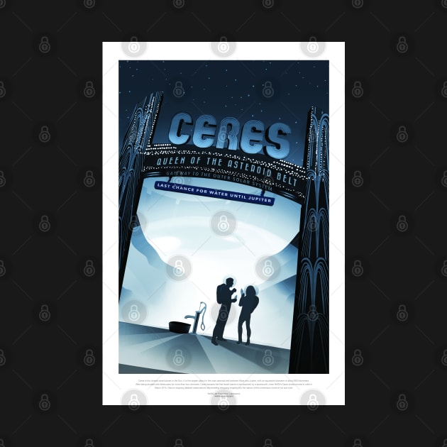 Ceres, Travel Poster by BokeeLee