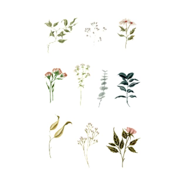 Delicate Botanical Pieces by ShealeenLouise