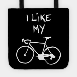 I Like My Bicycle Tote