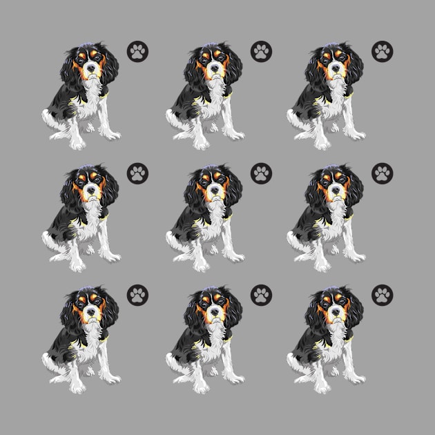 Cavalier King Charles Spaniel dog by Maful